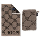 frottiertuch abtrockentuch joop classic cornflower mocca 1611 39