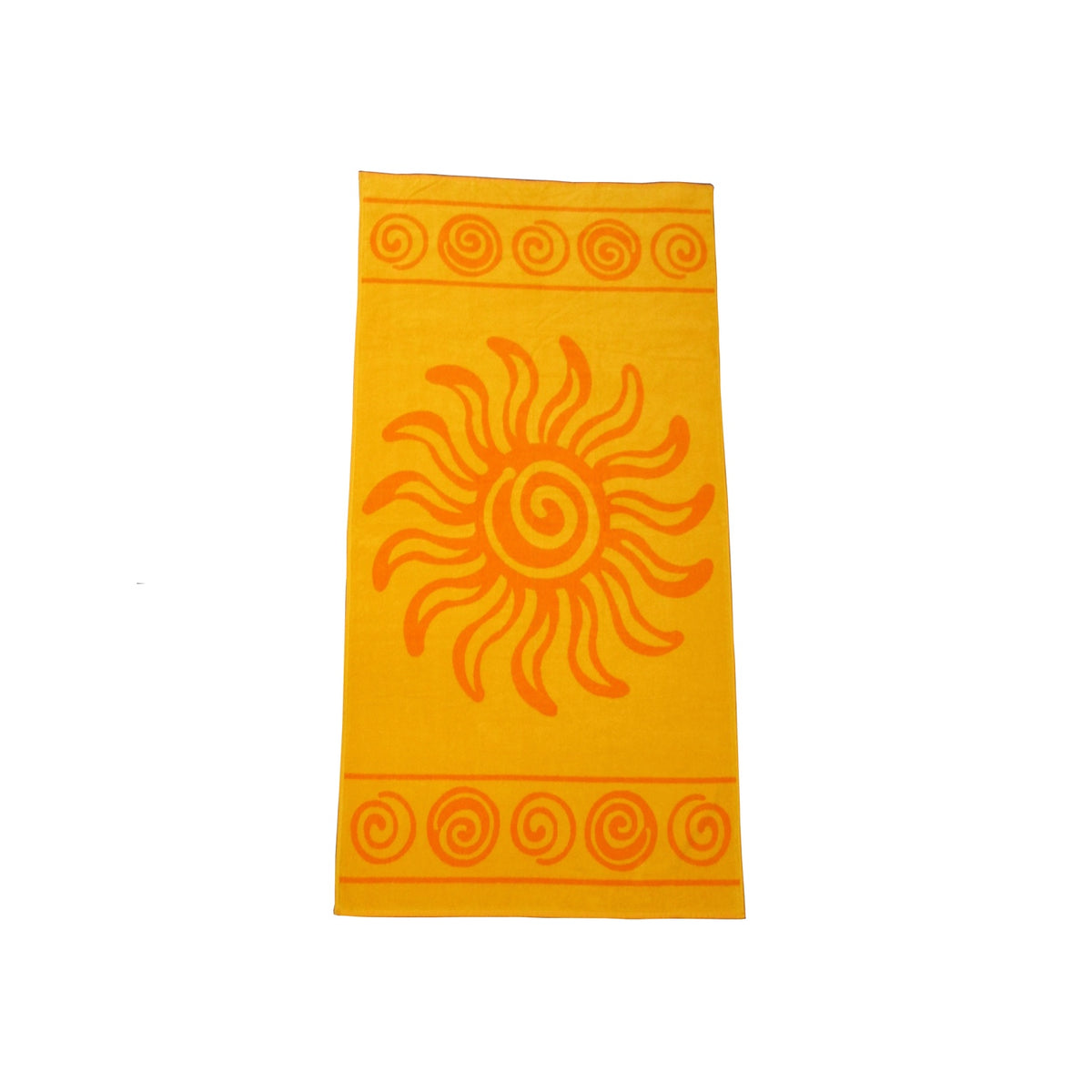 Dreams Jacquard Strandlaken Sonne Gelb 90x180 cm