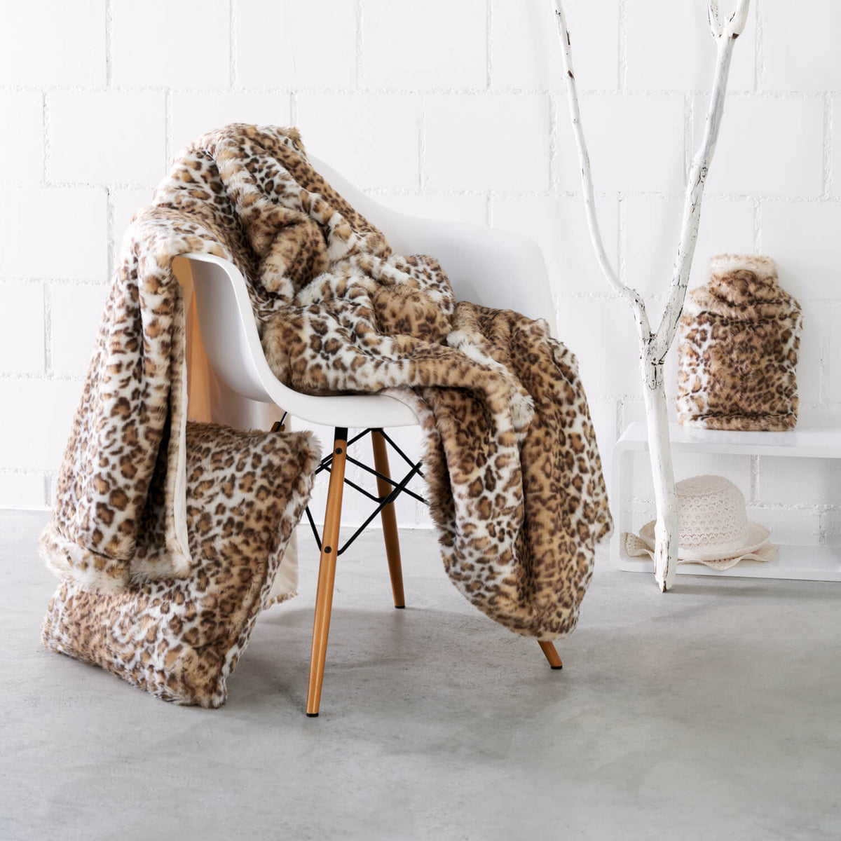 winterhome felldecke kuscheldecke gepunktet gemustert 140 cm x 200 cm