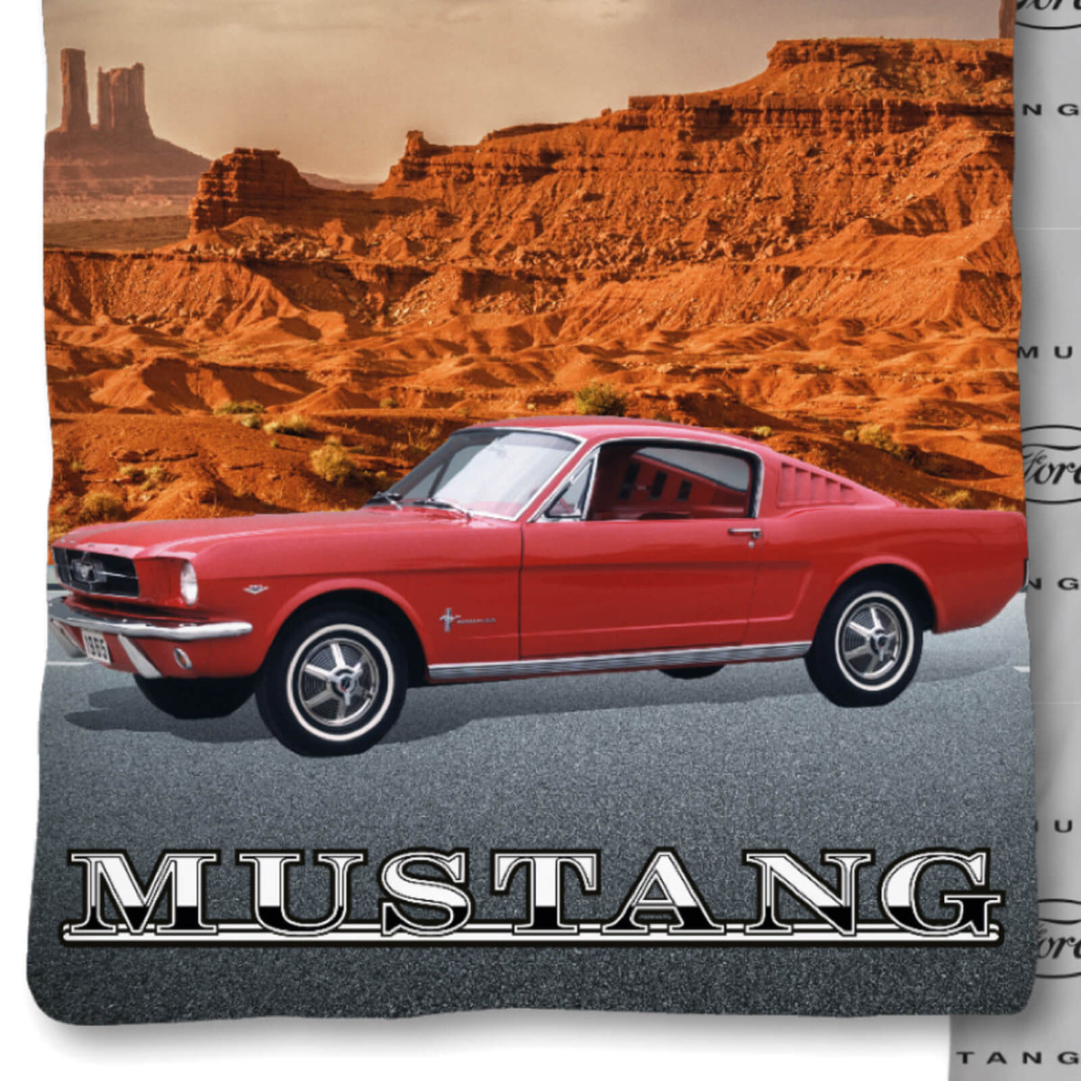bettwäsche bettgarnitur mustang logo auto