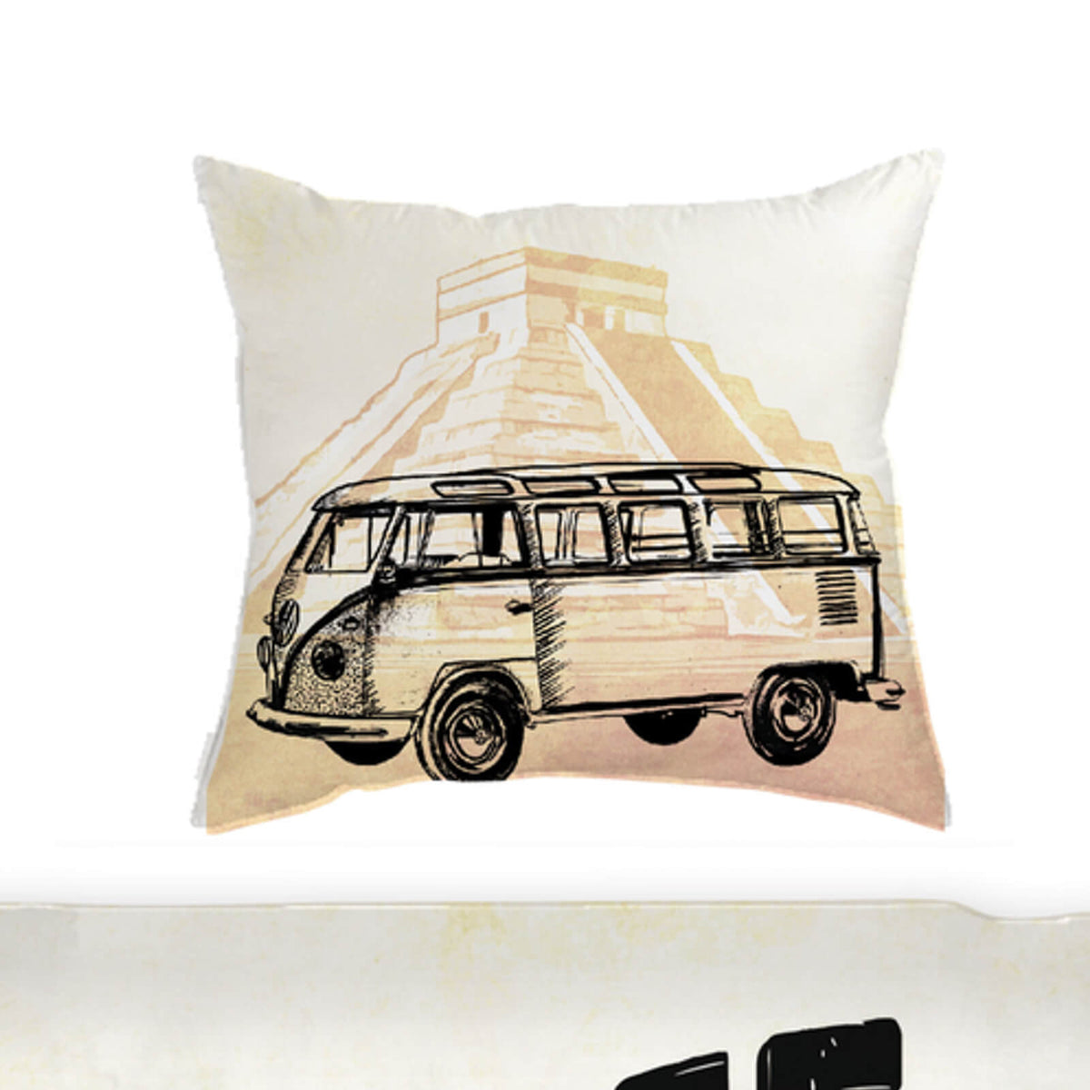 bettwäsche bettgarnitur auto vw t1 inka 