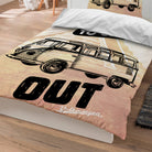 bettwäsche bettgarnitur auto vw t1 inka 