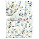 bettwaesche floral blueten bunt mako satin