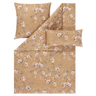 bettwaesche bettgarnitur floral blumen creme