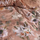 bettwaesche noe wendedesign gebluemt pink