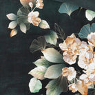 bettwaesche bettgarnitur blumen schwarz