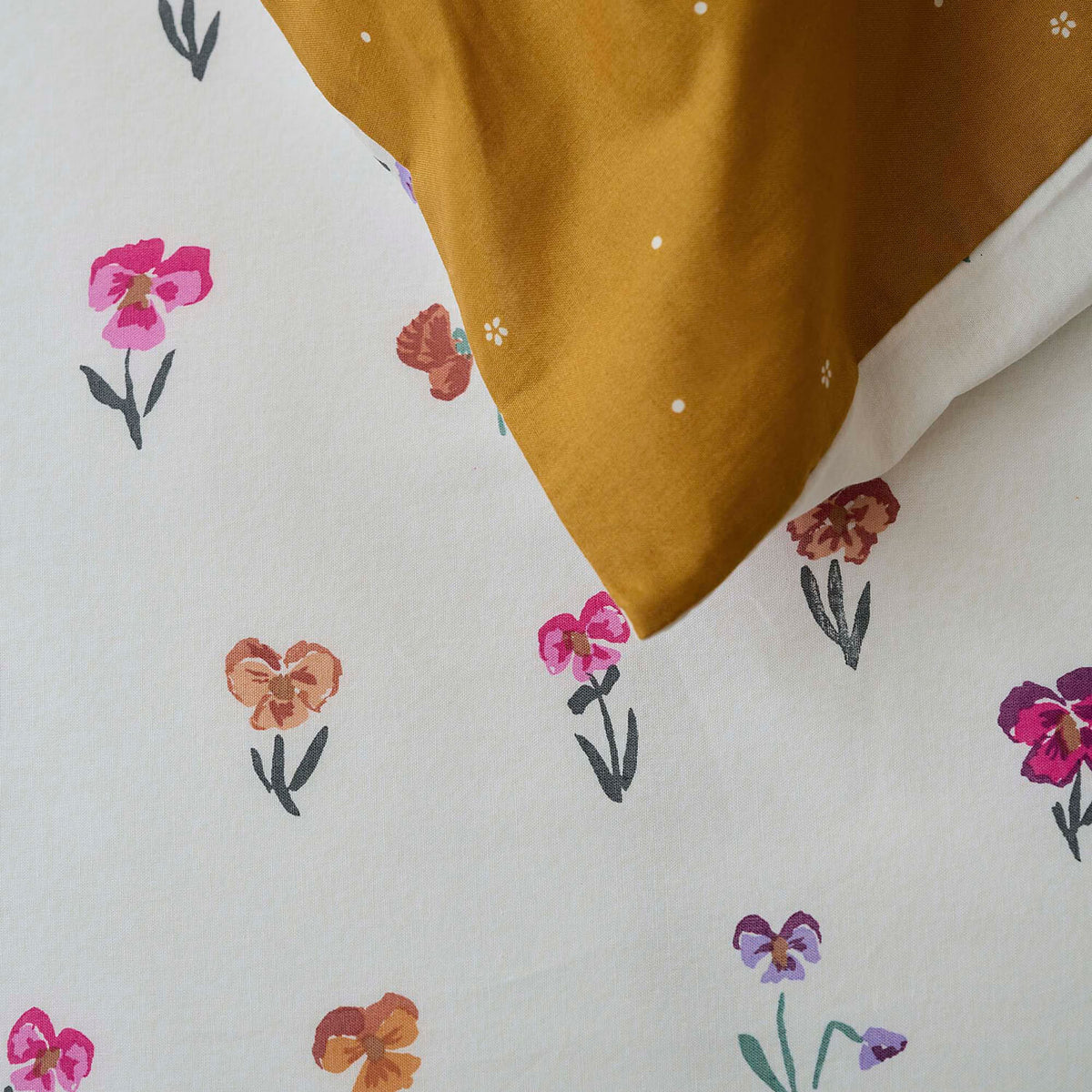 bettwaesche you grow girl veilchen gepunktet 