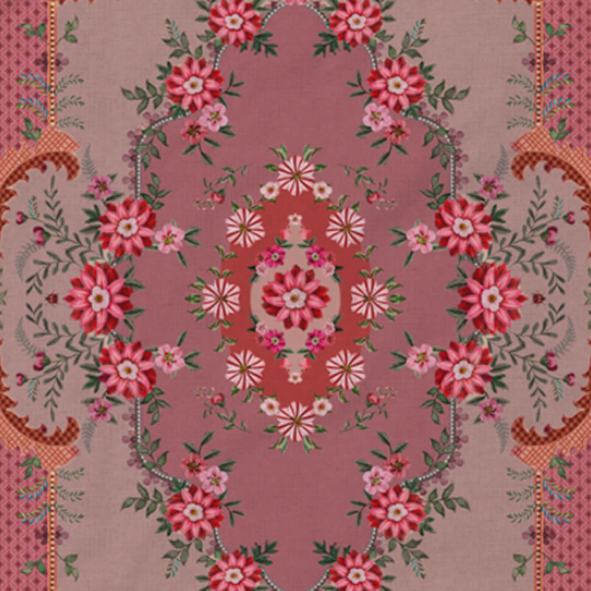 bettgarnitur bettwaesche floral gestreift pip chique