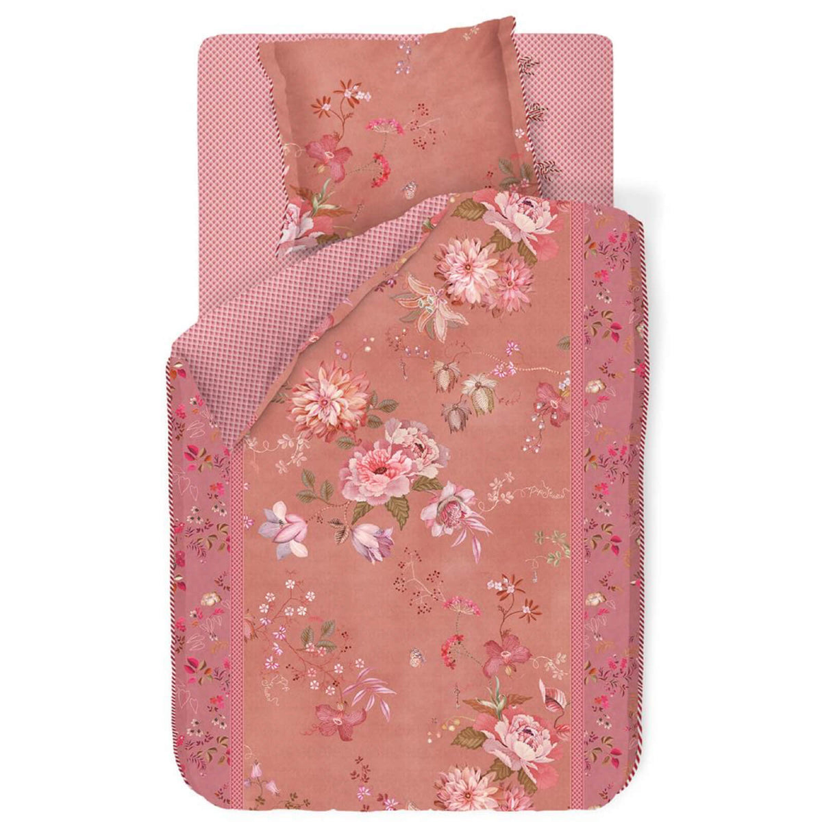 bettgarnitur bettwaesche blumen blueten tokyo bouquet pip studio