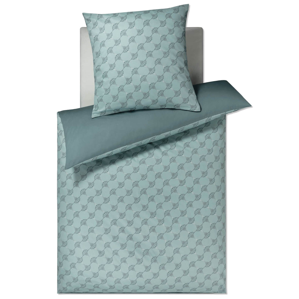bettwaesche kornblume wendeoptik hellblau comfort satin 