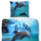 bettwaesche fisch delfin meer