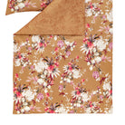 bettbezug kissenbezug herbst blumen blaetter
