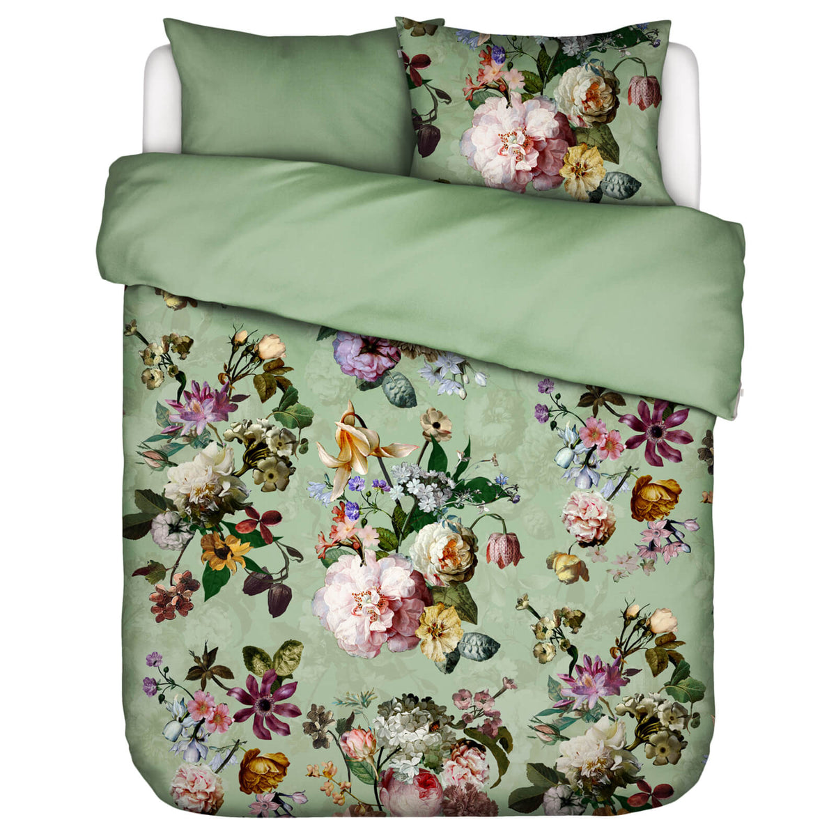 bettwaesche fleur gebluemt floral uni 