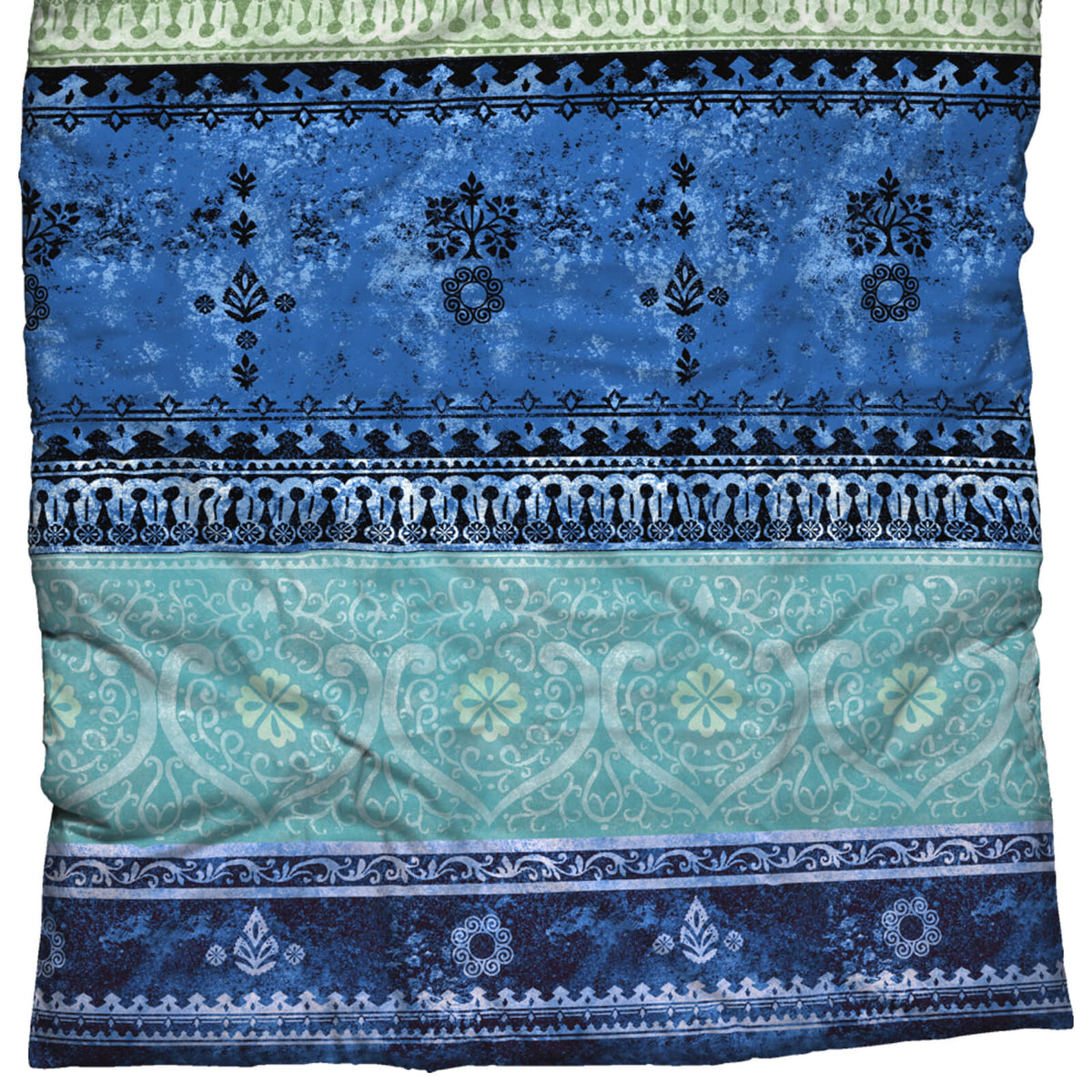 bettwaesche casatex blau tuerkis orientalisch mandala biber 