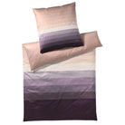 bettwaesche streifen bahnen violett beige mako satin