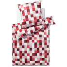 bettwaesche joop mosaic rot rosa makosatin