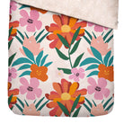 bettwaesche blumen blaetter beige bunt bio baumwolle perkal