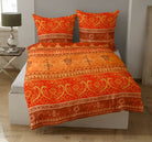 bettwaesche indi paisley mandala henna indisch orange