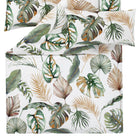 bettbezug kissenbezug blatt monstera pflanzen