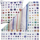 bettwaesche punkte dots querstreifen multicolor