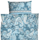 bettwaesche casatex orientalisch mandala blau satin