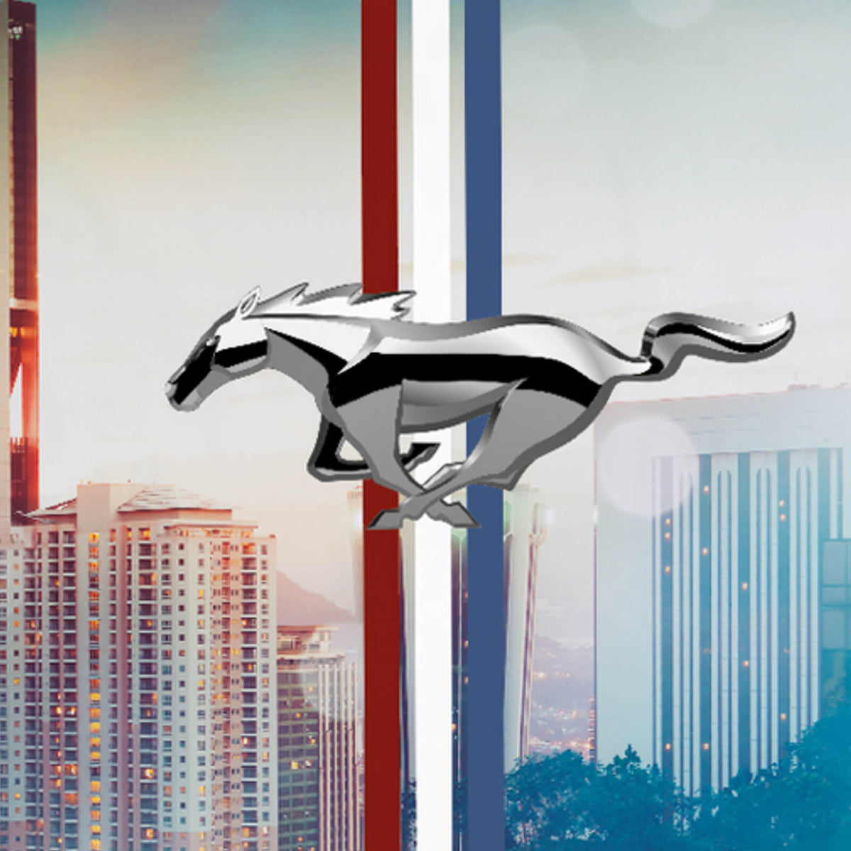 bettwäsche bettgarnitur mustang logo motor