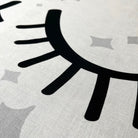 bettwaesche augen sterne schriftzug sleep and dream