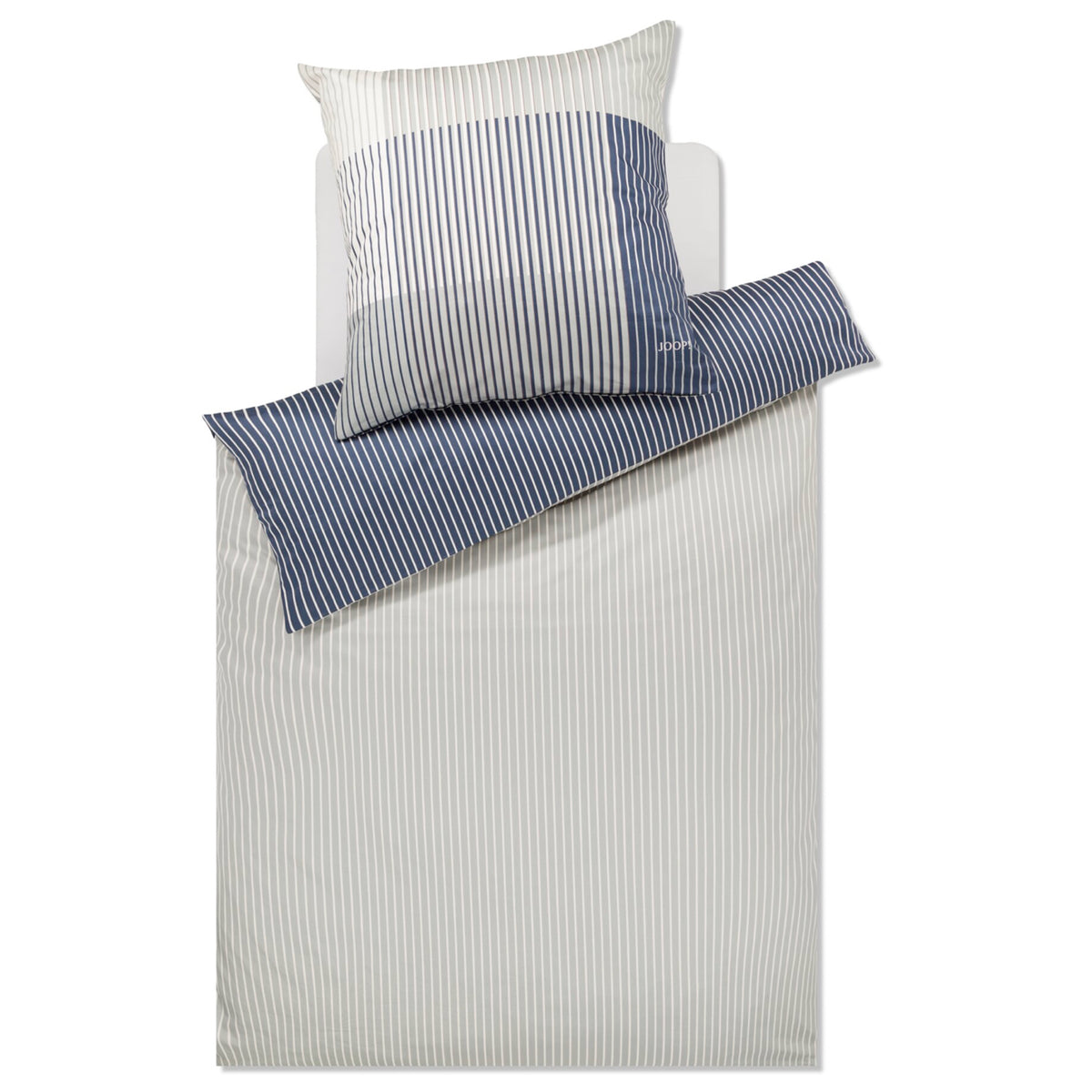 bettwaesche bettgarnitur linien gestrefit 4113 04 blau