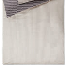 bettwaesche bettgarnitur linien gestreift 4113 09 stone