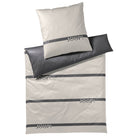 bettwaesche streifen grau weiß mako satin