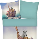 bettwaesche tiere arche noah giraffe loewe espico