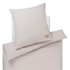 bettwaesche bettgarnitur karomuster creme