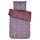 bettwaesche bettgarnitur voegel floral purple