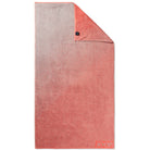 duschtuch frottierruch diamanten orange grau abtrockentuch