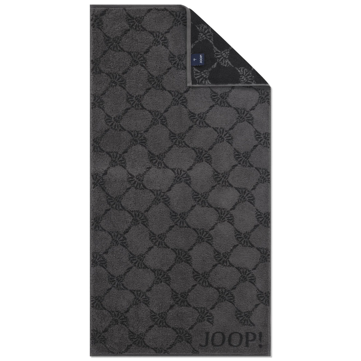 frottiertuch abtrockentuch joop classic cornflower anthrazit 1721 79