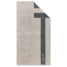 duschtuch beige grau frottier