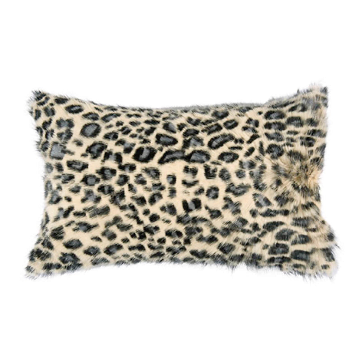 kissenbezug flauschig tierprint 