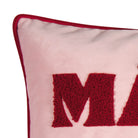 kissenhuelle kissenbezug schriftzug spruch rot pink