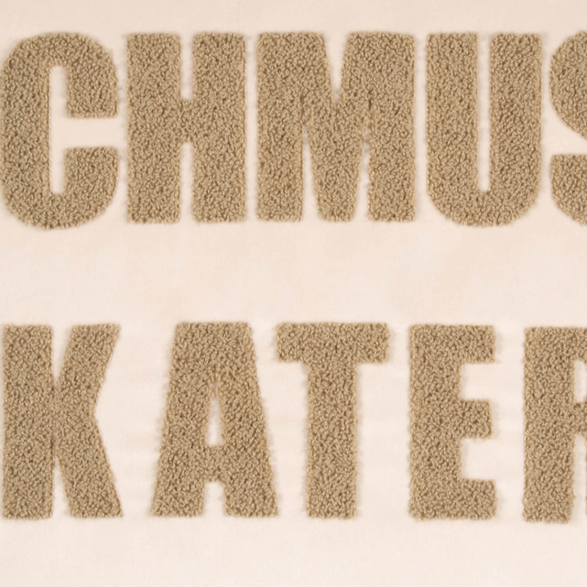 kissenhuelle kissenbezug schriftzug spruch sand
