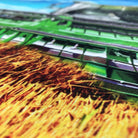 bettwaesche maehdrescher stroh feld getreide
