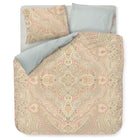 bettgarnitur bettwaesche pflanzen mandala blaetter