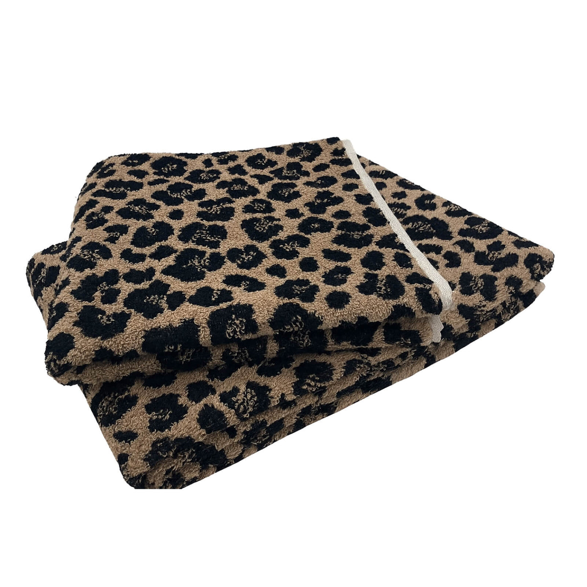 handtuch duschtuch liegetuch jacquard baumwolle tierprint
