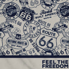 strandlaken badelaken route 66