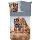 bettwaesche raubtier tiger steppe wildnis