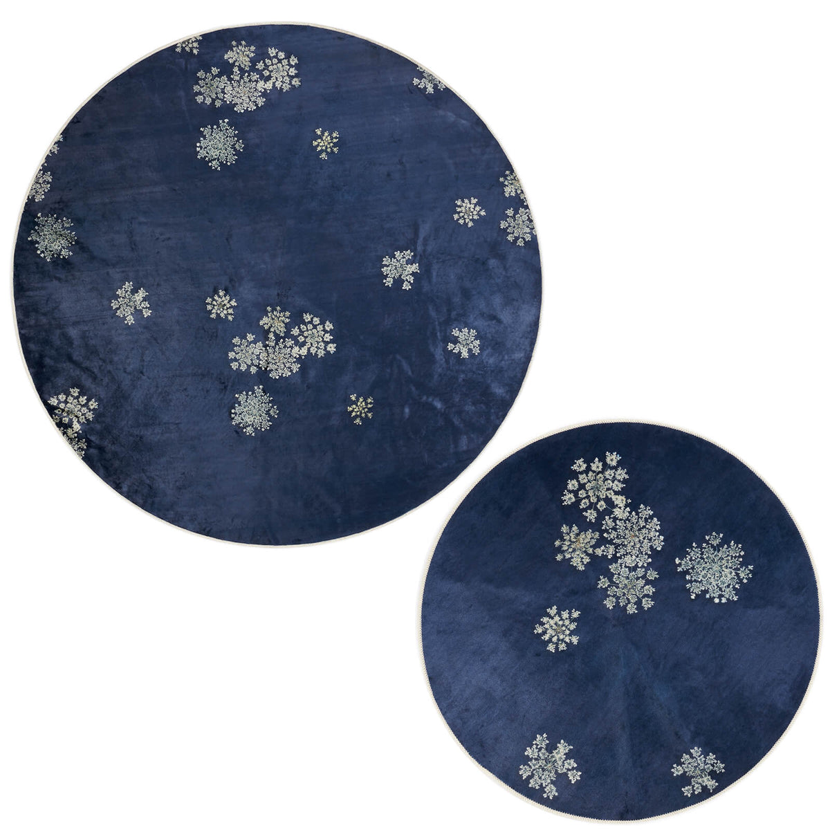 teppich lauren indigo blue blau blumen