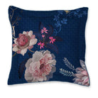 zierkissen gebluemt floral boegen blau